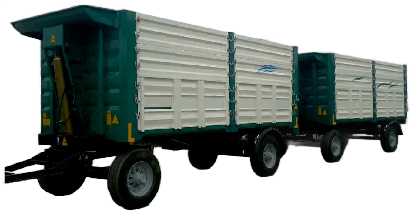 ARS 18 ton üç yöne damperli römork