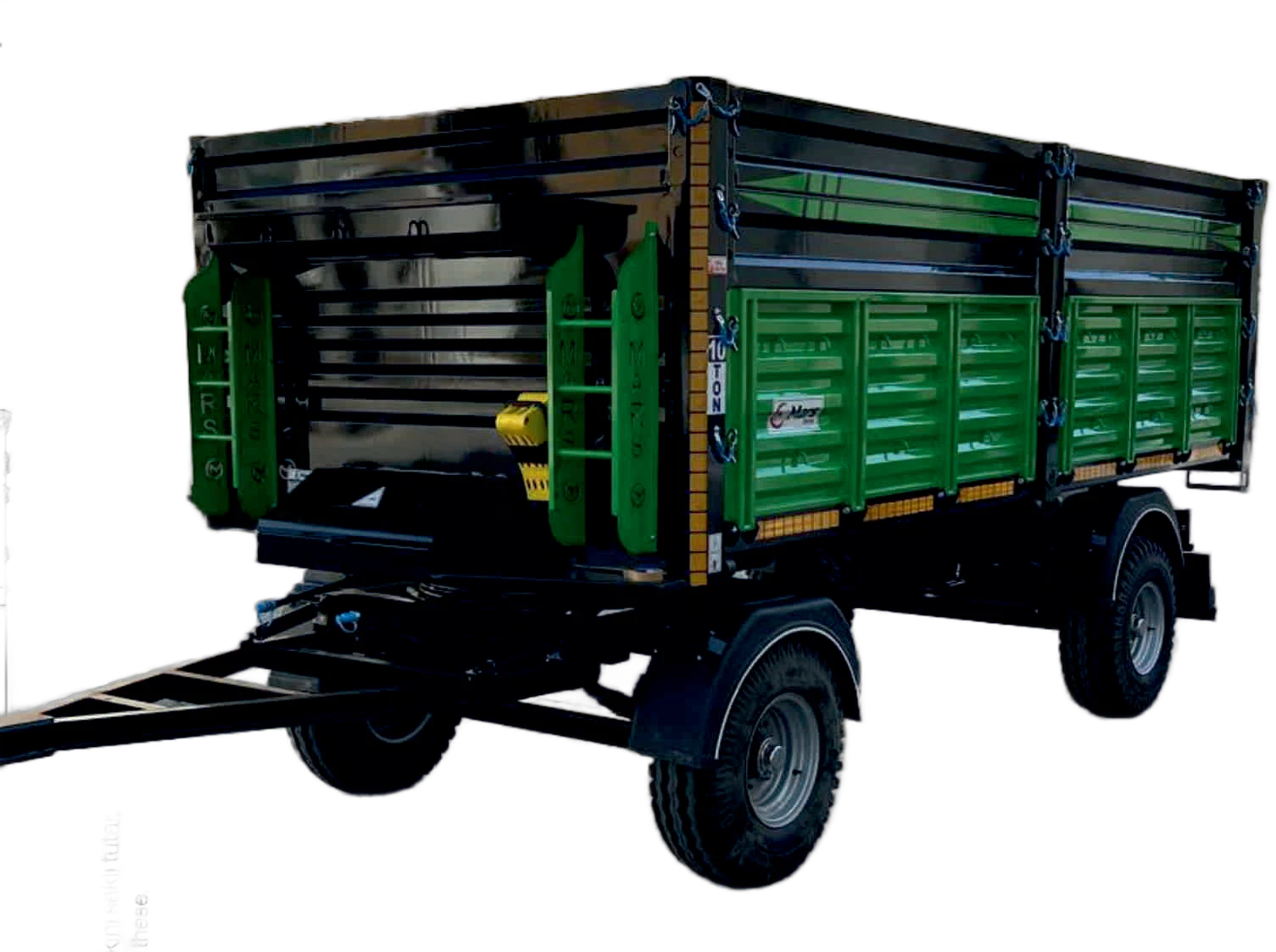 ARS 8 ton iki dingil damperli römork
